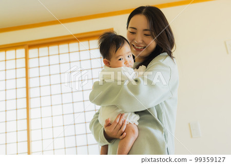 Japanese-style room child care baby 99359127