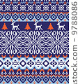 nordic pattern background 9788086