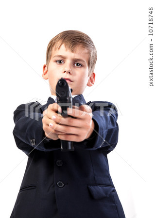 Boy with a weapon 10718748