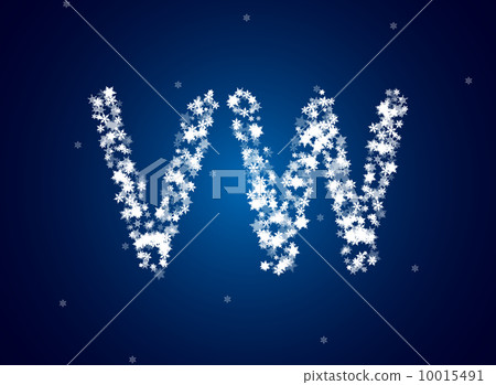 Snow letters 10015491