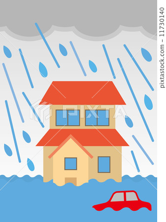 A flooded house 11730140