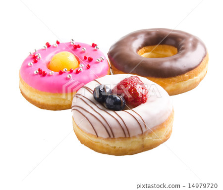 donut isolated on white background 14979720