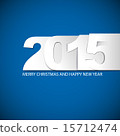 Original Vector New Year 2015 card / illustration 15712474