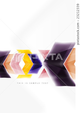 Glass glossy arrow motion background 23212339