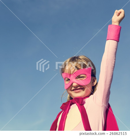 Little Girl Super Hero Concept 26862515