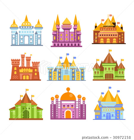 Fairy tale castles and fortresses. Collection of 30972158