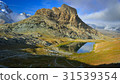 Riffelsee lake during summer, Zermatt Switzerland 31539354