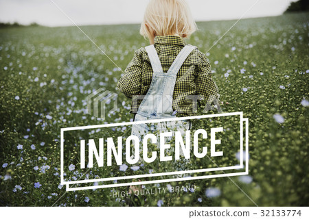 Innocence Adorable Playful Curiosty Pure Word 32133774