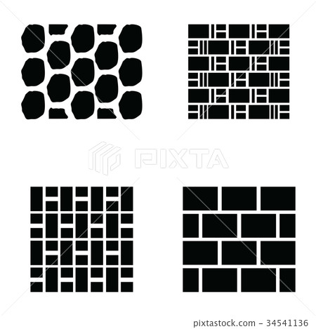 Wall vector icon 34541136