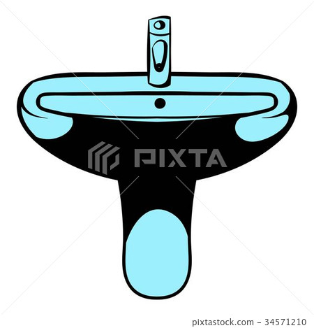 Sink icon cartoon 34571210