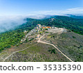 Aerial View High Fog Near Santuario da Peninha 35335390