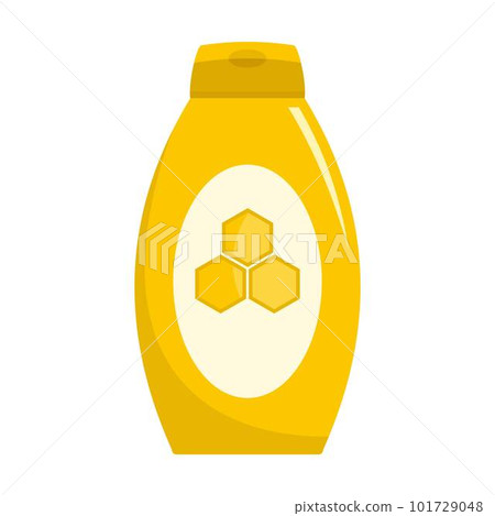 Honey cream icon. Flat illustration of honey cream vector icon for web isolated on white 101729048