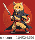 Ninja Assassin Cat 104524859