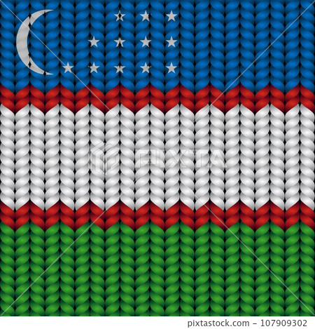 National flag braided rope 107909302