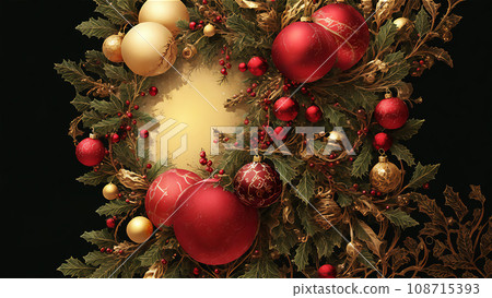 Christmas ornament AI image 108715393