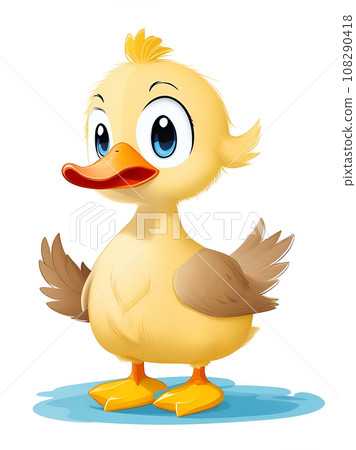 Duck character “AI generated image” 108290418