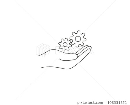 Skills, problem solving icon. Vector illustration. 108331851