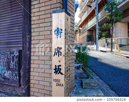 Tokyo's Slope Roppongi Yose Hill (Roppongi, Minato-ku, Tokyo) 109786826