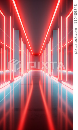 Passage to the future Cyber image AI image 110489848