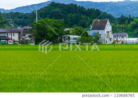 靜岡縣掛川市細谷天龍濱名湖鐵道及沿線風景 110686765