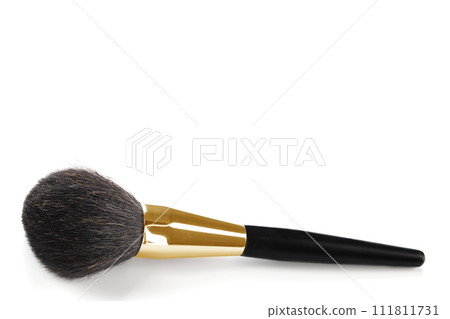 Cosmetic brush isolated on a white background. 111811731