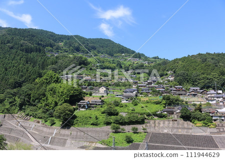 Tokushima mountain scenery 111944629