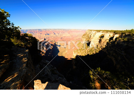 Blue Sky Day At The Grand Canyon Arizona 111038134