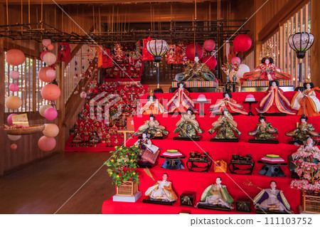 春天堤道神社、箕內雛祭（愛知縣一宮市） 111103752