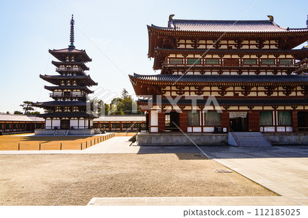 [Nara Prefecture] Yakushiji Temple, Nara City (Photo taken on February 28, 2024) 112185025