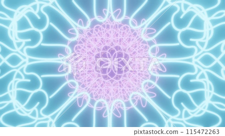 Mandala Mandala Light Art 115472263