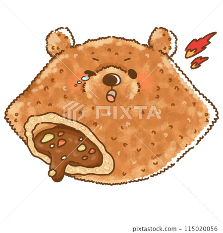 Spicy Curry Bread Bear 115020056