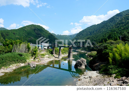 Shirakawa-cho, Kamo-gun, Gifu Prefecture_Scenery from near the Mino Shirakawa Roadside Station 6_September 2023 116367580