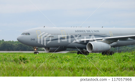 A French Aerospace Forces A330MRTT Phoenix tanker aircraft taxiing. 117057966