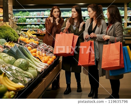 [AI-generated] Social Conditions Expression - High Prices (Supermarket Shopping Edition) 0647001 119635796