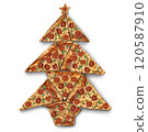 Christmas Holiday Pizza 120587910