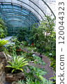 Changi, Singapore - October 24, 2024: Butterfly garden inside Singapore Changi Airport 120044323