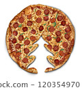 Funny Holiday Pizza 120354970