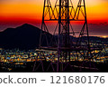 Night view from the summit of Mount Sarakura, Kitakyushu 121680176