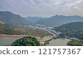 View of Coastal Wetlands with Lush Vegetation, Tai O Dec 31 2024 121757367