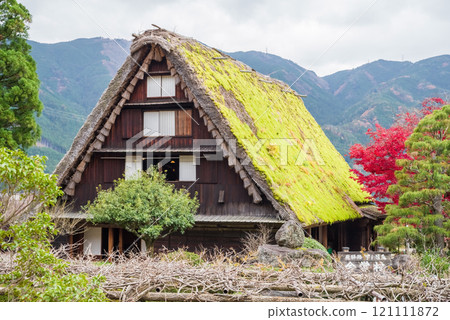 Gero Onsen Gassho Village in Autumn 121111872