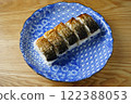 Grilled mackerel sushi 122388053