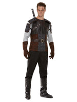 Mens Wild Hunter Costume, Brown