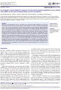 Cover page of Los Angeles County dentists opinions on discussing human papilloma virus-related oral health issues and recommending vaccine to patients.