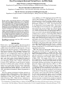 Cover page: Face Processing in Real and Virtual Faces: An EEG Study