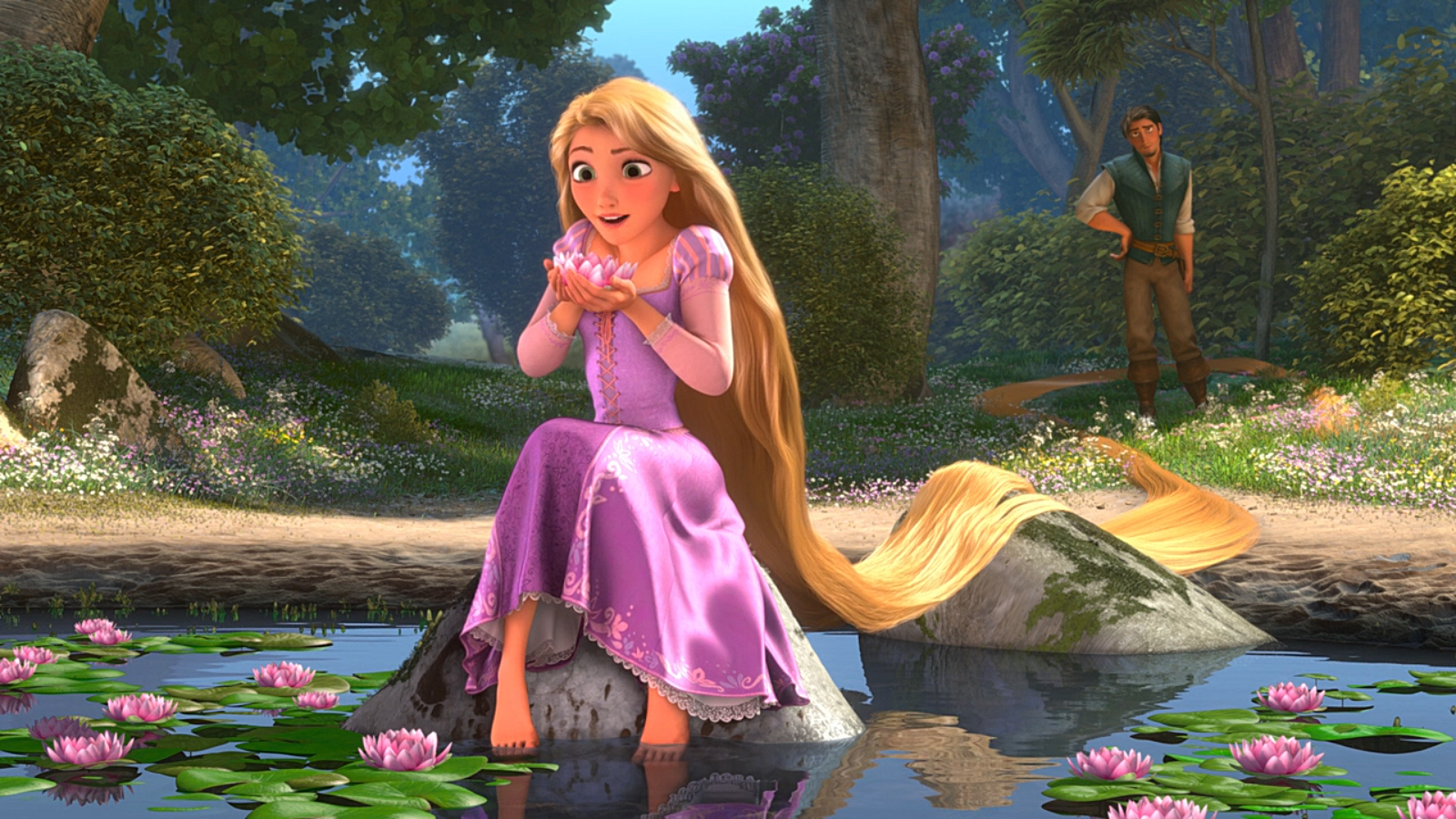 Tangled Rapunzel Desktop Wallpaper HD