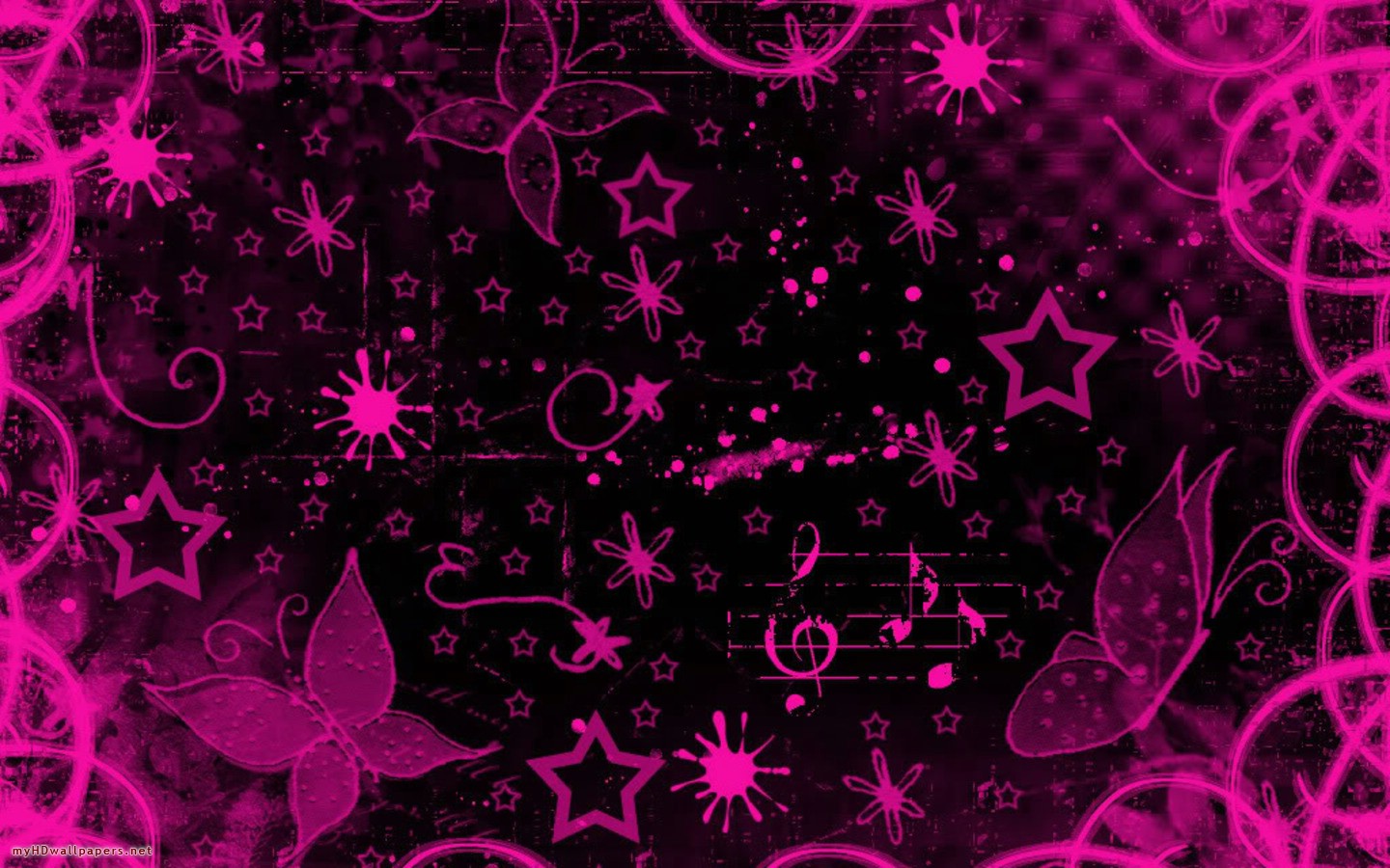 Black and Pink HD Wallpapers