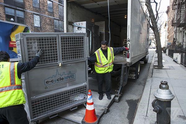 Photo of ERI employees in New York City