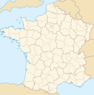 Ubicación de Montmorillon en Francia