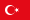 Bandera de Turquía