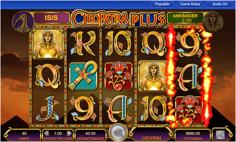 Características de Cleopatra Plus Slot